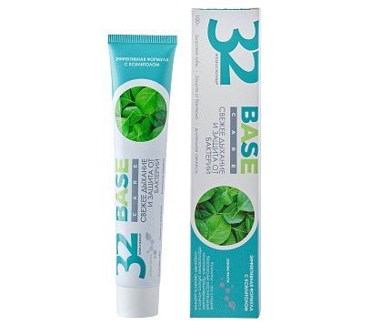 Toothpaste "BASE CARE Fresh breath and protection against bacteria" (100 g) (10325546)